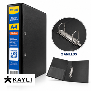 PIONER LAYCONSA UNIVERSAL X 250 HOJAS NEGRO