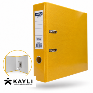 ARCHIVADOR VINIFAN CON PALANCA AMARILLO