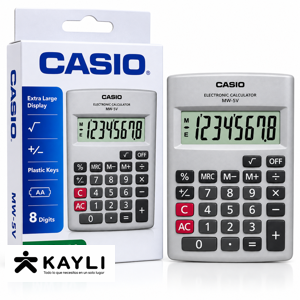 CALCULADORA CASIO MW-5V