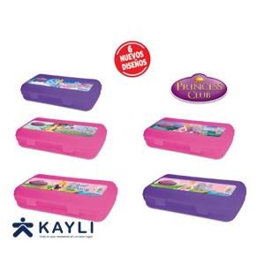 CARTUCHERA LAYCONSA JUMBO BOX PRINCESAS