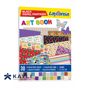 ART BOOK LAYCONSA FANTASIA X 30 HOJAS