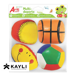 PELOTA DIDACTICA X4 5014