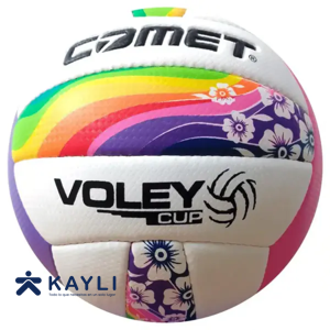 PELOTA VINIBALL COMET CUERO COSIDO ARCOIRIS  