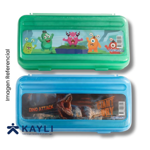 CARTUCHERA LAYCONSA JUMBO BOX NIÑOS
