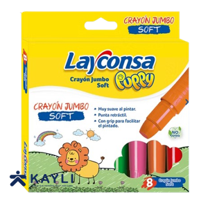 CRAYON LAYCONSA JUMBO SOFT