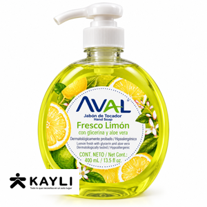 JABON LIQUIDO AVAL X400ML