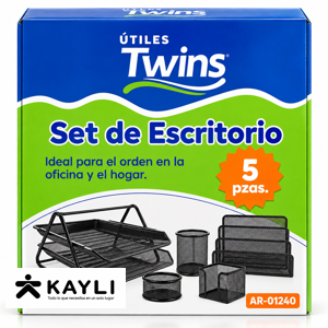SET DE ESCRITORIO TWINS AR-01240