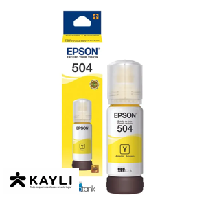 TINTA EPSON 504 AMARILLO X70ML