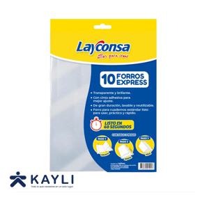 FORRO EXPRESS LAYCONSA BOLSA X 10UND