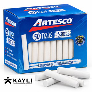 TIZA ARTESCO BLANCO X50 AR16203050