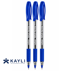 LAPICERO LAYCONSA TRIPLUS L-35F FLEXI GRIP AZUL