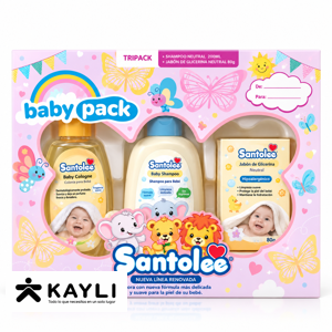 SET DE ASEO PARA BEBE SANTOLEE YZ-3A(B)