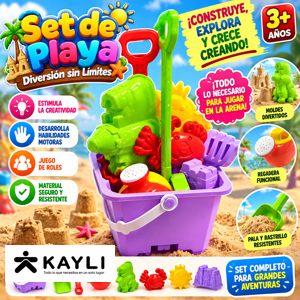 SET CASTILLO PLAYERO GRANDE 20-24CPG