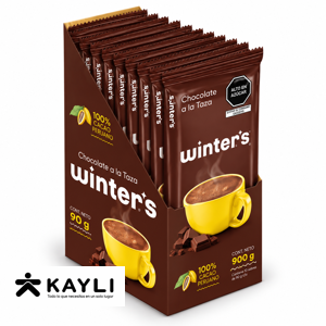 CHOCOLATE WINTERS EN TABLETA PARA TAZA