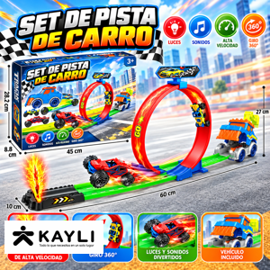 PISTA CON CARROS 8143