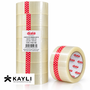 CINTA DE EMBALAJE DIALE X 180 YD. TT48-180 foto 2