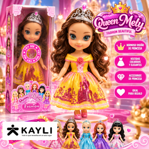 PRINCESAS QUEEN MELY 303-M foto 2