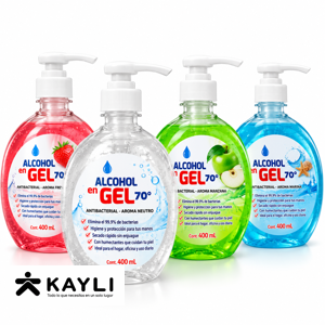 ALCOHOL EN GEL NOMFARMA 70° ANTIBACTERIAL foto 2