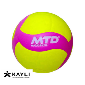 PELOTA DE VOLEY CUERO MATADORCITA PU NEON foto 3