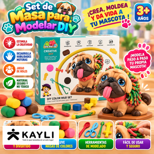 PLASTILINA PERRO 5838-257 foto 2