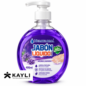 JABON LIQUIDO NOMFARMA 400ML foto 2