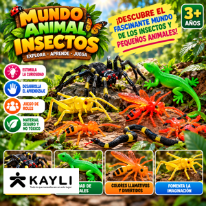 BOLSA DE INSECTOS CON CULEBRA 6305 foto 2