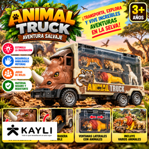 CARRO CON ANIMALES 8866 foto 4