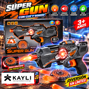 PISTOLA A PILAS SUPER GUN RF226 foto 2