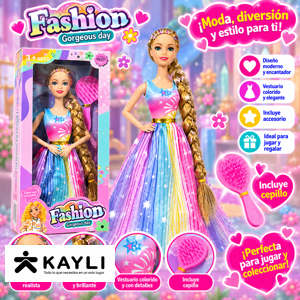 MUÑECA FASHION NORNA CHM10A foto 2
