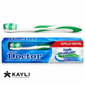 CREMA DENTAL FAMILY DOCTOR TRIPLE PROTECCION+ CEPILLO X181 GR foto 2