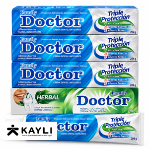 CREMA DENTAL FAMILY DOCTOR TRIPLE PROTECCION X204 GR foto 2