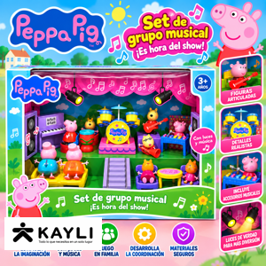 SET DE GRUPO MUSICAL PEPPA PIG 666-39 foto 2