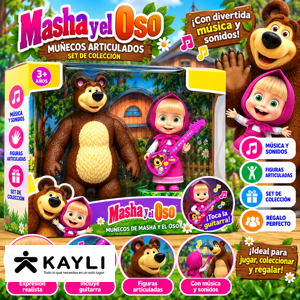 MUÑECA MASHA Y EL OSO MASHA-1 foto 2