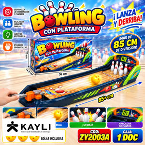 JUEGO DE BOWLING ZY2003A foto 2