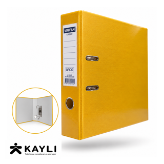 ARCHIVADOR VINIFAN CON PALANCA AMARILLO