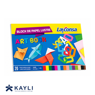 ART BOOK LUSTRE LAYCONSA 20 HOJAS