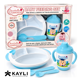 PLATO DE BEBE SANTOLEE PL-020