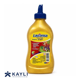 TEMPERA LAYCONSA PUPPY X 250GR DORADO CON APLICADOR