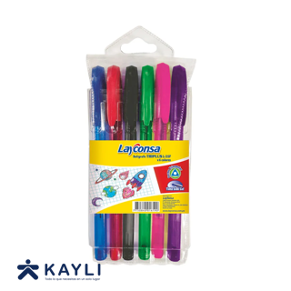 LAPICERO LAYCONSA TRIPLUS L-35F ESTUCHE X 6UND