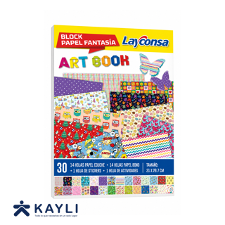ART BOOK LAYCONSA FANTASIA X 30 HOJAS