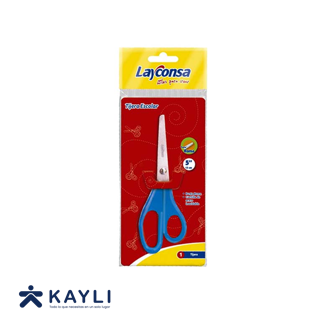 TIJERA LAYCONSA ESCOLAR 5" COLORES SURTIDOS