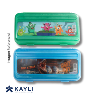 CARTUCHERA LAYCONSA JUMBO BOX NIÑOS