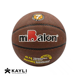 PELOTA MI BALON BASQUET #7 CUERO CELULAR