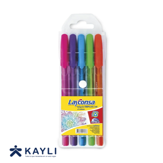 LAPICERO LAYCONSA TRIPLUS L-35F ESTUCHE X 5UND