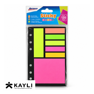 SET DE NOTAS ADHESIVAS ARTESCO