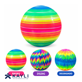 PELOTA VINIBAL FULL PRINT FOSFORESCENTE 5.5"