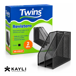 REVISTERO METAL TWINS X2 AR-01049