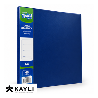 CATALOGO TWINS X40 A-4 AZUL AR-00130