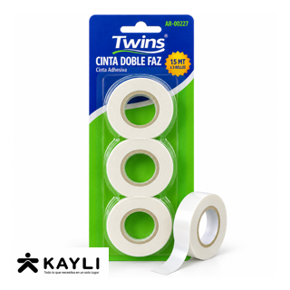 CINTA DOBLE FAZ TWINS X3 AR-00227