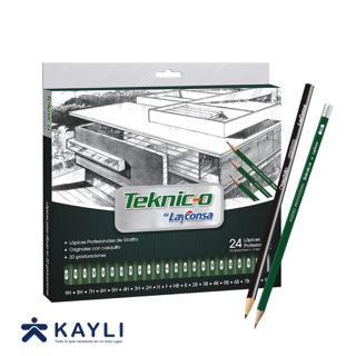LAPIZ TEKNICO LAYCONSA CAJA X 24UND